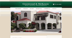 Desktop Screenshot of greenwoodandmckenzie.com